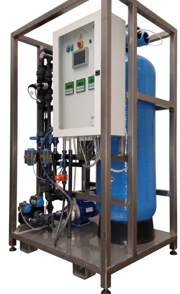 Equipos industriales para la eliminación de pesticidas en mosto de uva